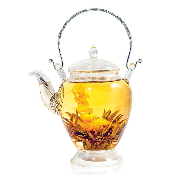 Flowering Teas Glass Teapot 450ml