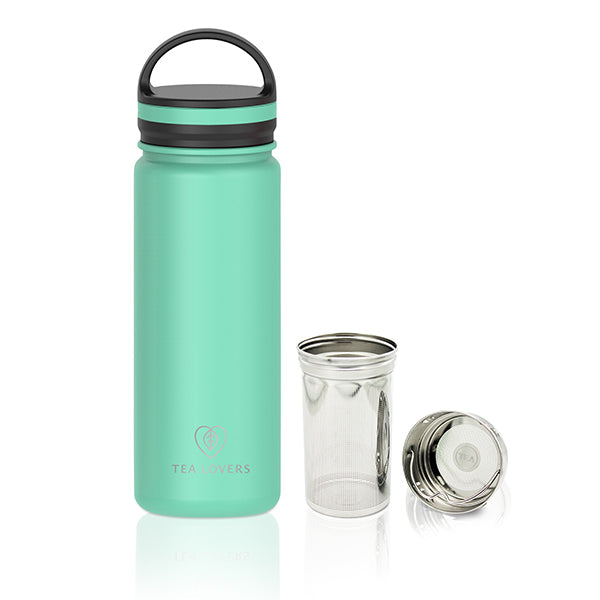 Reiki Thermos Tea Infuser Bottle 550ml (Mint) Tea Infuser Flasks