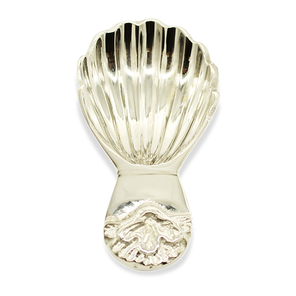 Vintage Shell Tea Measuring Spoon | Silver Gift Teaspoons – Tea Lovers
